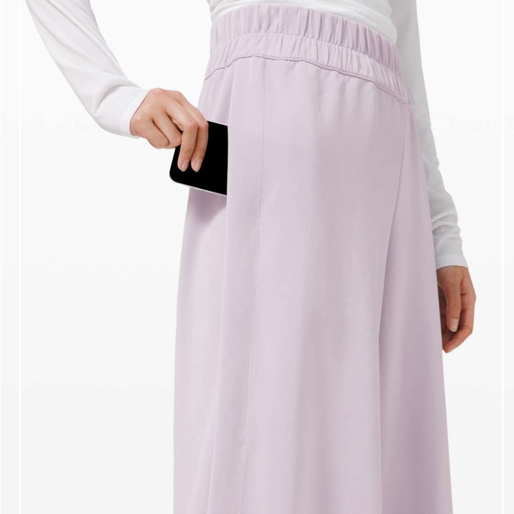 lululemon athletica Lavender Wide Leg Pants - Picture 3 of 12